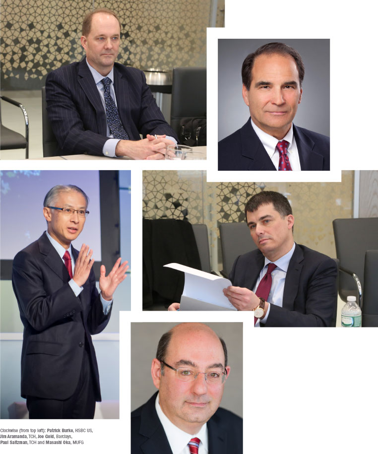 FBO CEO Roundtable, Joe Gold, Pat Burke, Masashi Oka, Barclays, HSBC US, MUFG Americas